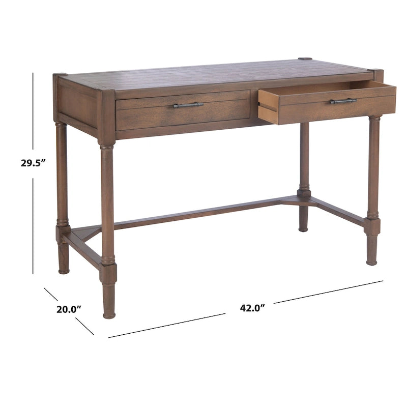 Zennure Bureau d'écriture gris blanchi