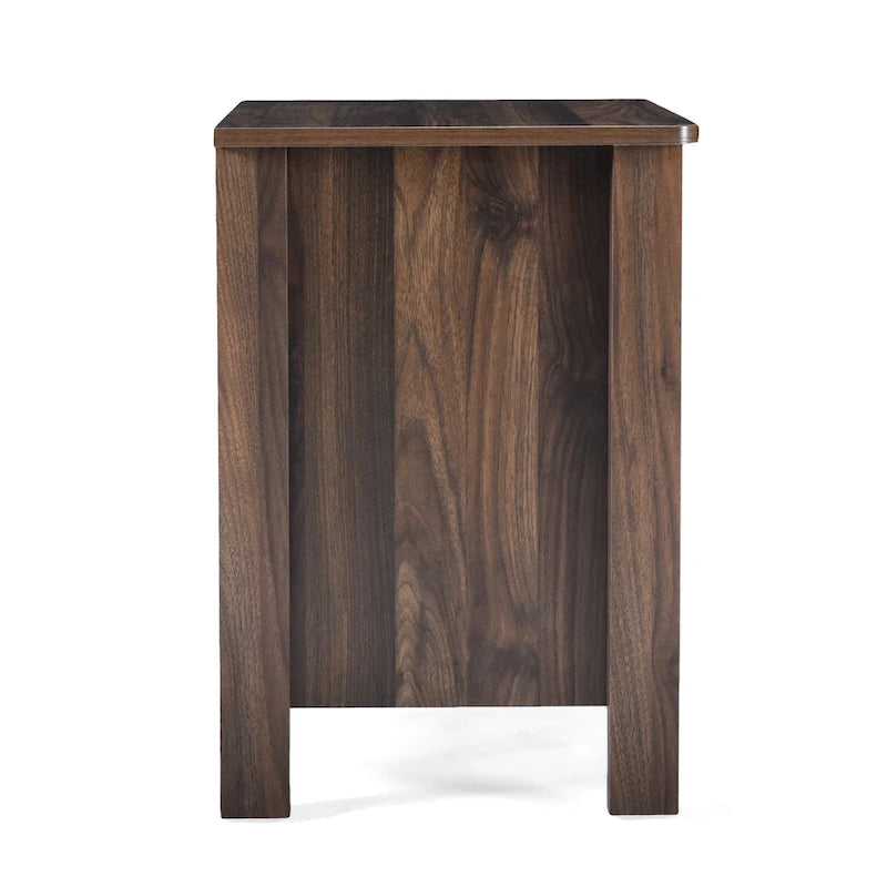 Table de chevet contemporaine Olimont à 2 tiroirs