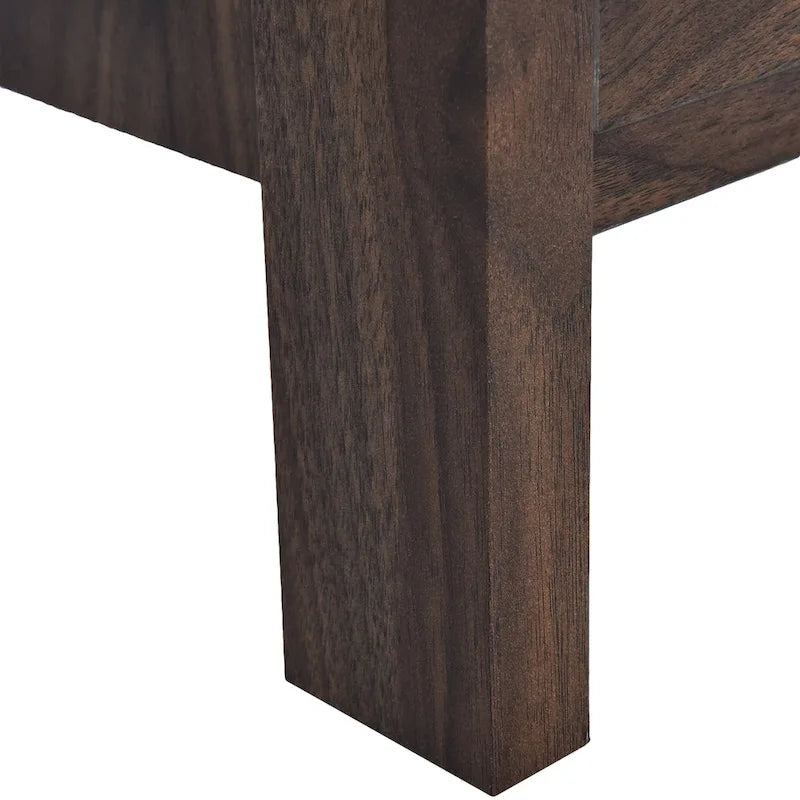 Table de chevet contemporaine Olimont à 2 tiroirs