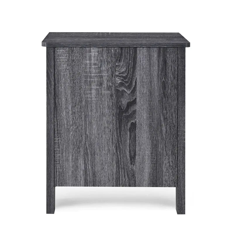 Table de chevet contemporaine Olimont à 2 tiroirs