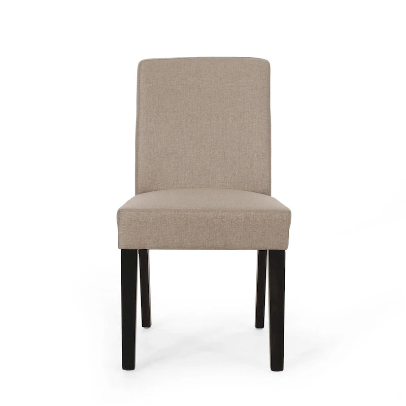 Chaises de salle à manger contemporaines rembourrées Kuna (lot de 2) par