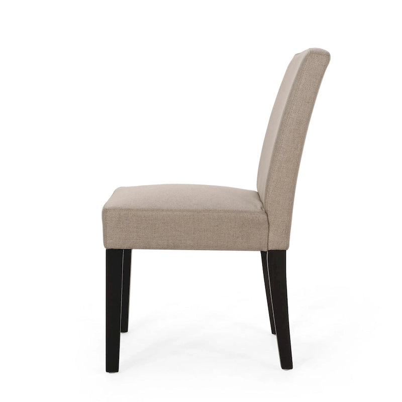 Chaises de salle à manger contemporaines rembourrées Kuna (lot de 2) par