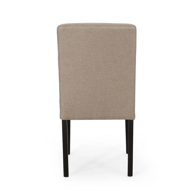 Chaises de salle à manger contemporaines rembourrées Kuna (lot de 2) par