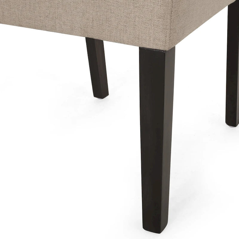 Chaises de salle à manger contemporaines rembourrées Kuna (lot de 2) par