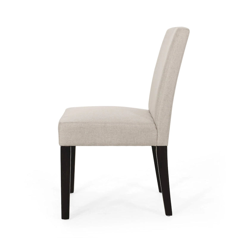Chaises de salle à manger contemporaines rembourrées Kuna (lot de 2) par