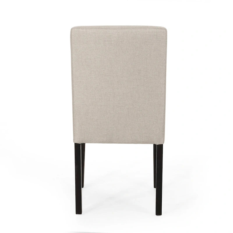 Chaises de salle à manger contemporaines rembourrées Kuna (lot de 2) par