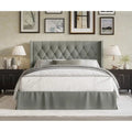 Lit plateforme Billy Tufted Upholstered