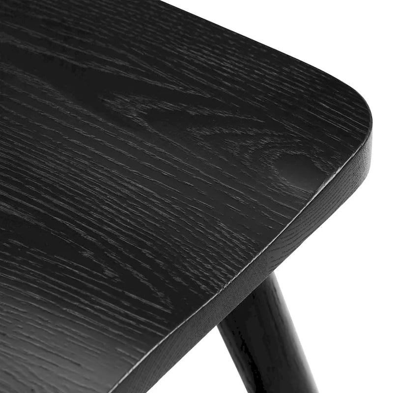 Chaise de salle à manger Hava – Chêne massif avec dossier à barreaux