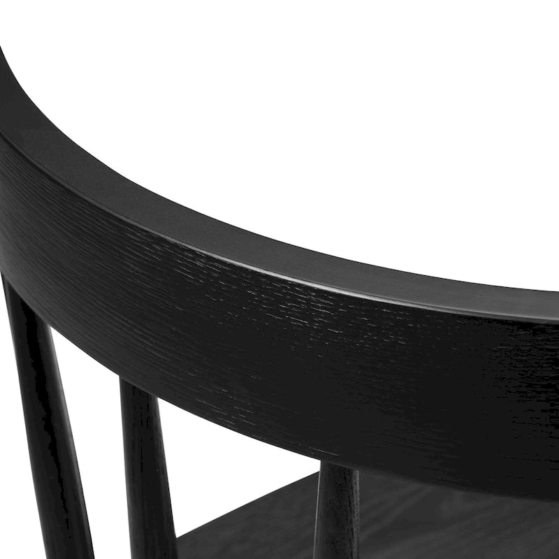 Chaise de salle à manger Hava – Chêne massif avec dossier à barreaux