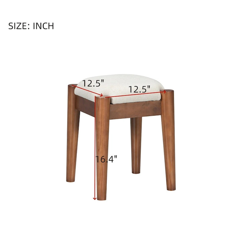 39Coiffeuse avec prise de charge et port USB et tabouret, table de maquillage avec 3 tiroirs de rangement, 1 tiroir en rotin rectangulaire